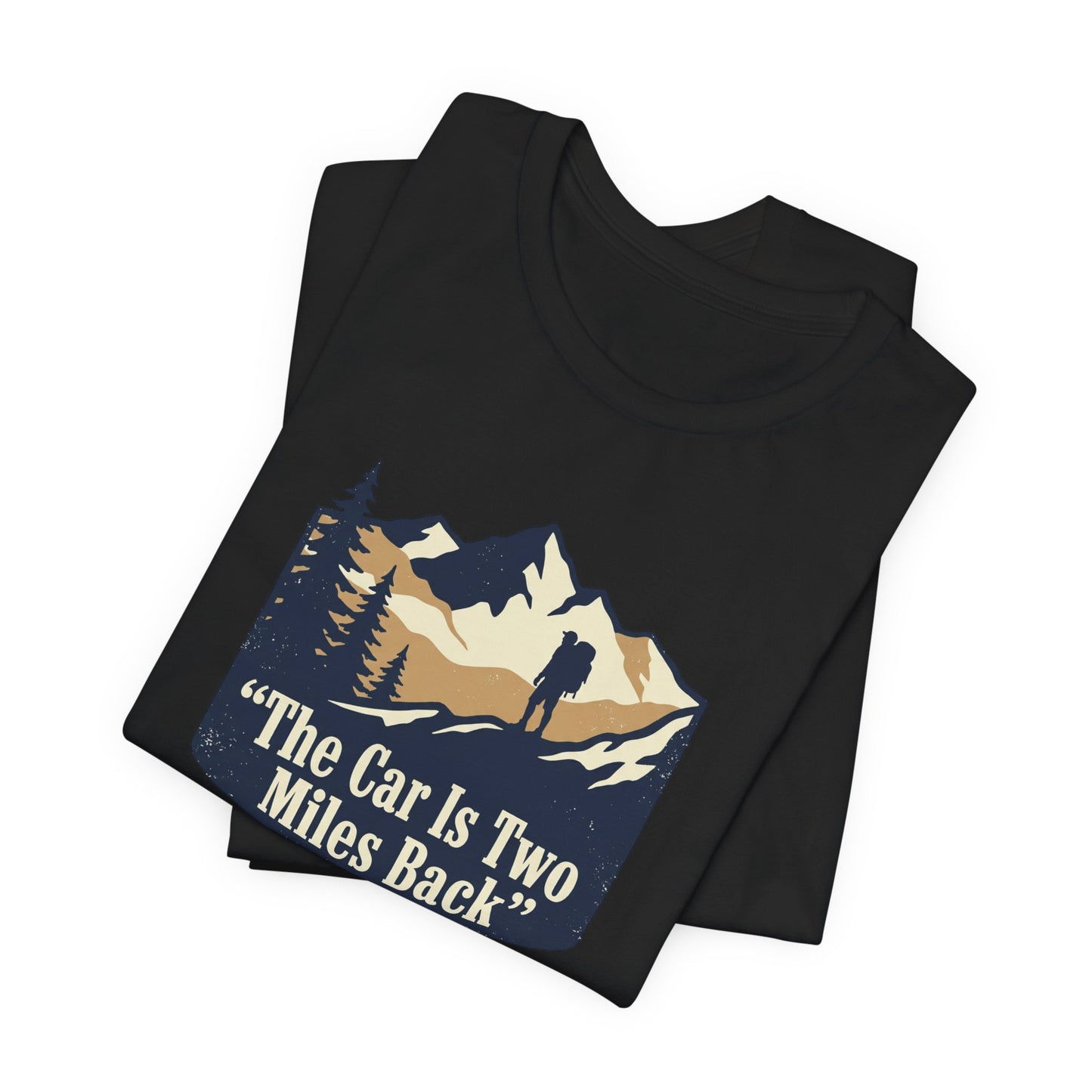 WildCraft Co. “The Car Is Two Miles Back” Vintage Backpacking T-Shirt
